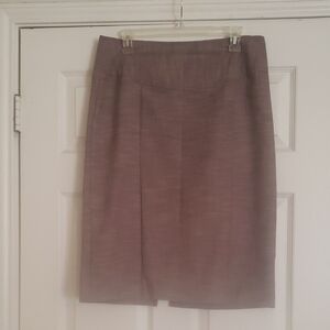 Marbled Tan Pencil Skirt